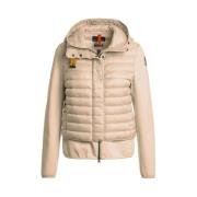 Parajumpers Lorita Hybrid Cardigan med Huva Beige, Dam