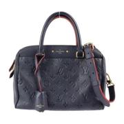 Louis Vuitton Vintage Pre-owned Laeder handvskor Blue, Dam