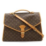 Louis Vuitton Vintage Pre-owned Canvas louis-vuitton-vskor Brown, Dam