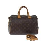 Louis Vuitton Vintage Pre-owned Canvas louis-vuitton-vskor Brown, Dam