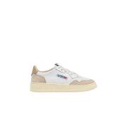 Autry Medalist Low Vita Läder Sneakers White, Herr