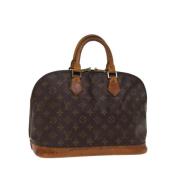 Louis Vuitton Vintage Pre-owned Canvas handvskor Brown, Dam