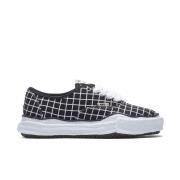 Mihara Yasuhiro Canvas Check Sneaker Svart Black, Herr