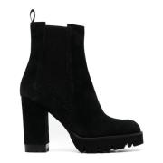 Roberto Festa Svarta mocka Dasha ankelboots Black, Dam