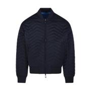 Emporio Armani Marinblå Blousonjacka Blue, Herr