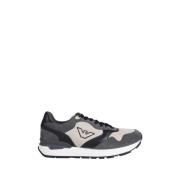 Emporio Armani Grön Elfenben Svart Sneaker Multicolor, Herr