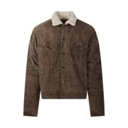 Ralph Lauren Fodrad Truckerjacka Brown, Herr