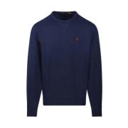 Ralph Lauren Långärmad stickad tröja Blue, Herr