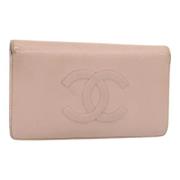 Chanel Vintage Pre-owned Laeder plnbcker Pink, Dam