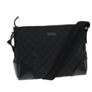 Gucci Vintage Pre-owned Canvas gucci-vskor Black, Dam