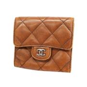 Chanel Vintage Pre-owned Laeder plnbcker Brown, Dam