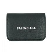 Balenciaga Vintage Pre-owned Laeder plnbcker Black, Dam