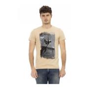 Trussardi Kläder T-Shirt Beige, Herr