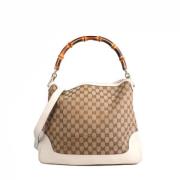 Gucci Vintage Pre-owned Laeder gucci-vskor Beige, Dam