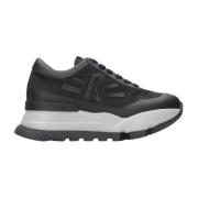 Rucoline Svarta Sneakers med Plattformsula Black, Dam