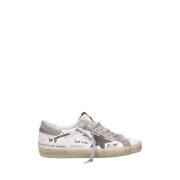 Golden Goose Nappa Suede Star Heel Sneakers Gray, Herr