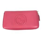 Gucci Vintage Pre-owned Laeder plnbcker Pink, Dam