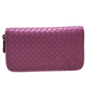 Bottega Veneta Vintage Pre-owned Laeder plnbcker Pink, Dam