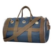 Hermès Vintage Pre-owned Canvas handvskor Blue, Unisex