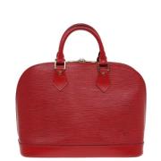 Louis Vuitton Vintage Pre-owned Laeder louis-vuitton-vskor Red, Dam