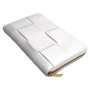 Bottega Veneta Vintage Pre-owned Laeder plnbcker White, Dam