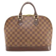 Louis Vuitton Vintage Pre-owned Canvas louis-vuitton-vskor Brown, Dam