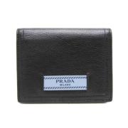 Prada Vintage Pre-owned Laeder plnbcker Black, Dam