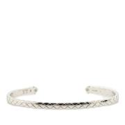 Chanel Vintage Pre-owned Metall armband Gray, Dam