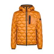 Peuterey Orange Geometrisk Dunjacka Aw24 Orange, Herr