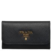 Prada Vintage Pre-owned Laeder plnbcker Black, Dam