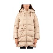 Herno Dam Pufferjacka Beige, Dam