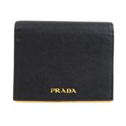 Prada Vintage Pre-owned Laeder plnbcker Black, Dam