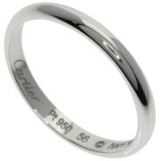 Cartier Vintage Pre-owned Platina ringar Gray, Dam