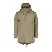 Ten C Kärn Parka i valnöt Beige, Herr