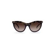 Prada Vintage Pre-owned Acetat solglasgon Black, Dam