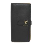 Louis Vuitton Vintage Pre-owned Laeder plnbcker Black, Dam