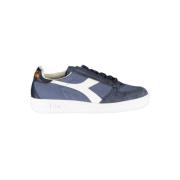 Diadora Stiliga Blå Kontrast Sneakers Blue, Dam