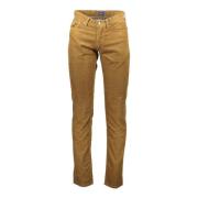 Gant Brun Bomullsjeansbyxa Brown, Herr