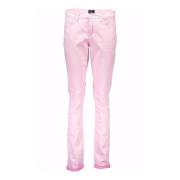 Gant Rosa bomullsjeansbyxor Pink, Dam