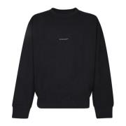 Givenchy Svart Sweatshirt Höj Stil Aw24 Black, Herr