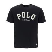 Polo Ralph Lauren Logot-shirt Klassisk Passform Crew Neck Black, Herr