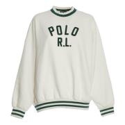 Ralph Lauren Damkläder Sweatshirts Mjölk Vit, Grön Aw24 White, Dam