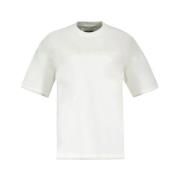 Jil Sander Vit Bomull T-shirt - Klassisk Stil White, Herr