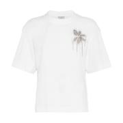 Brunello Cucinelli Vita T-shirts och Polos White, Dam