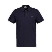 Gant Klassisk Polo Shirt för Män Blue, Herr