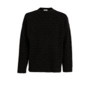 Valentino Garavani Round-neck Knitwear Brown, Herr