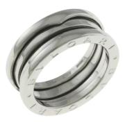 Bvlgari Vintage Pre-owned Silver ringar Gray, Dam