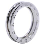 Bvlgari Vintage Pre-owned Vitt guld ringar Gray, Herr