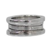 Bvlgari Vintage Pre-owned Silver ringar Gray, Dam