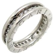 Bvlgari Vintage Pre-owned Silver ringar Gray, Dam